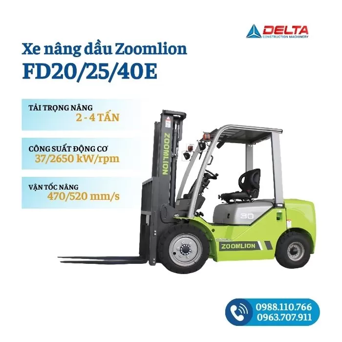 Xe nâng dầu FD20/25/40E