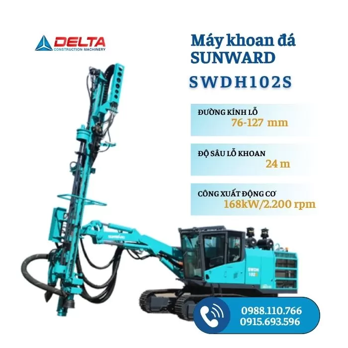 Máy khoan đá SUNWARD SWDH102S