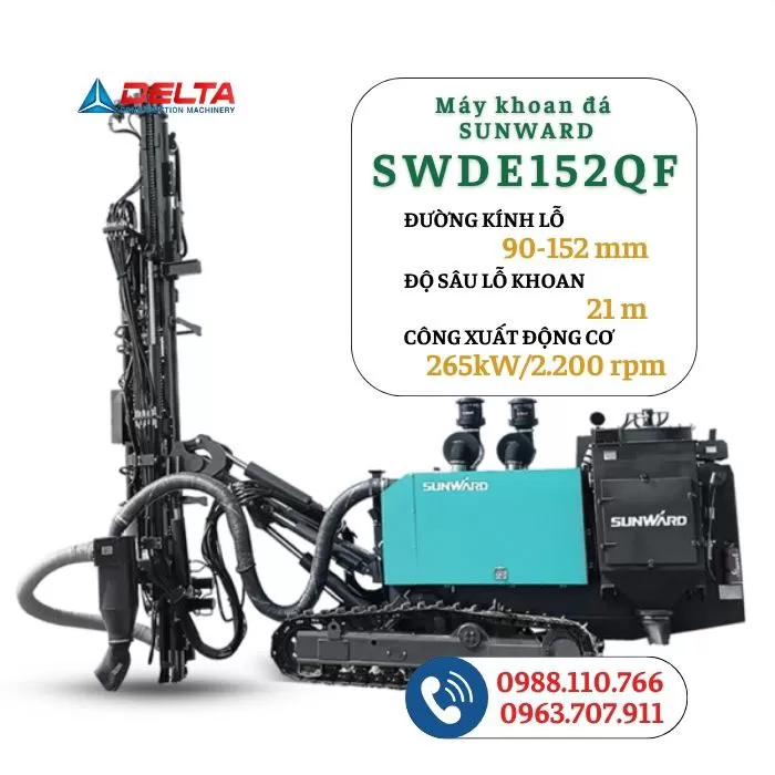Máy khoan đá  SUNWARD SWDE152QF