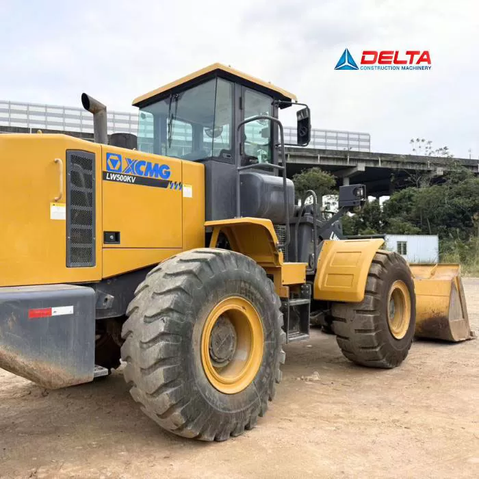 Máy xúc lật bánh lốp XCMG LW500KV cũ