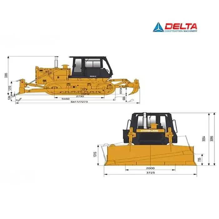 Máy ủi bánh xích Zoomlion ZD160(S)-3/6