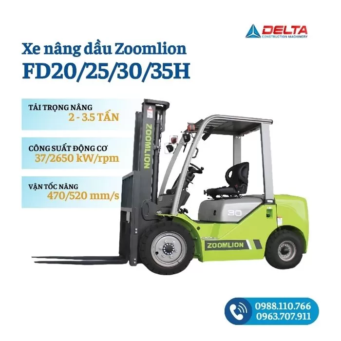 Xe Nâng Dầu FD20/25/30/35H