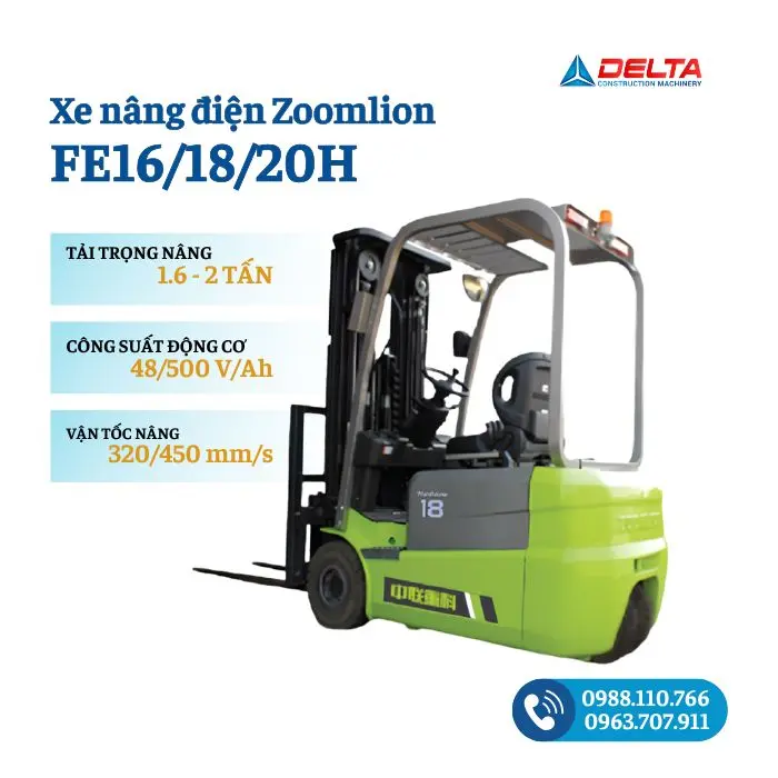 Xe nâng điện FE16/18/20H