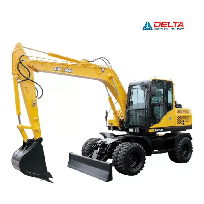Máy xúc đào bánh lốp JINGONG JGM912LN