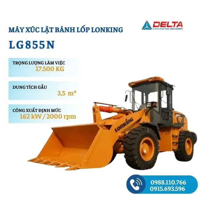 Xúc lật Lonking LG855N