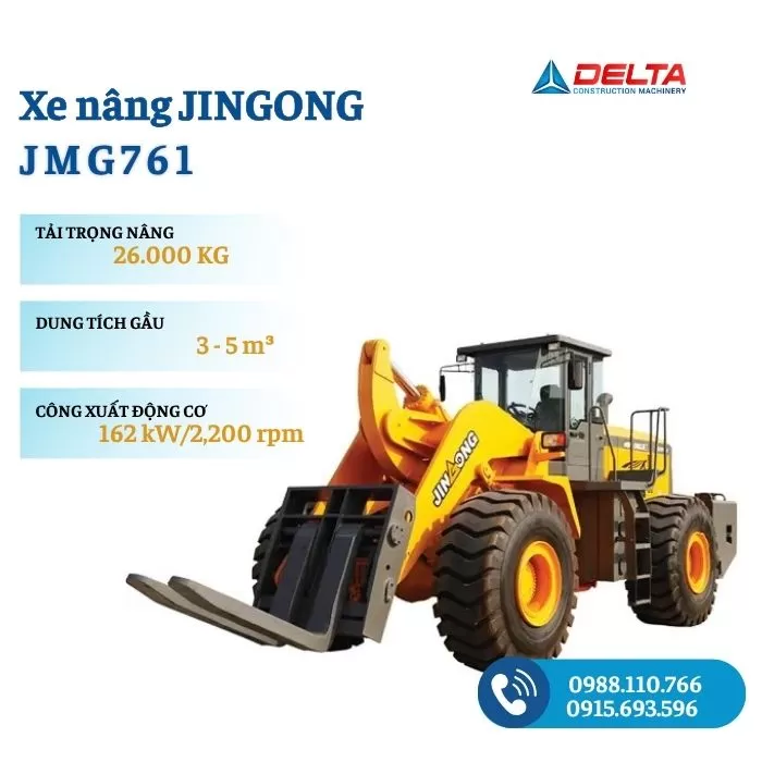 Xe nâng Jingong JGM761FT26KN