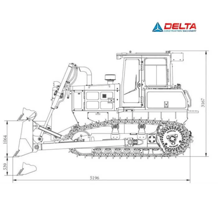 Máy ủi bánh xích Zoomlion ZD170-7H