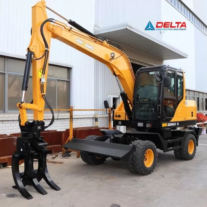Máy xúc đào bánh lốp JINGONG JMG9085LNZ-8G