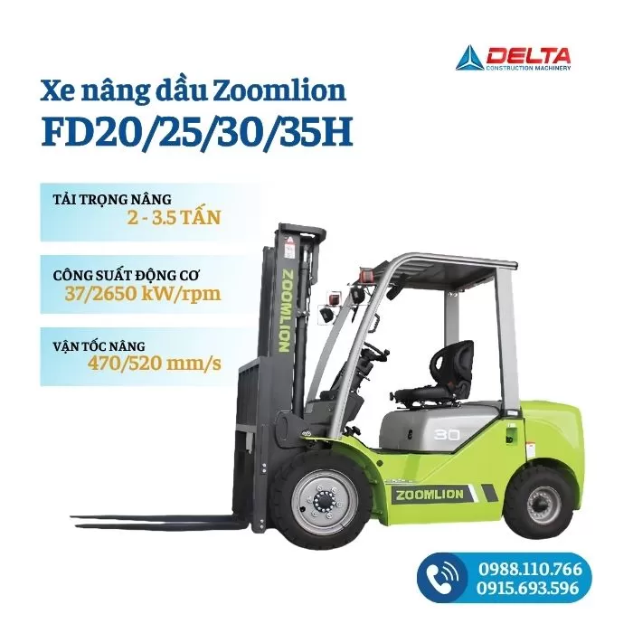 Xe Nâng Dầu FD20/25/30/35H
