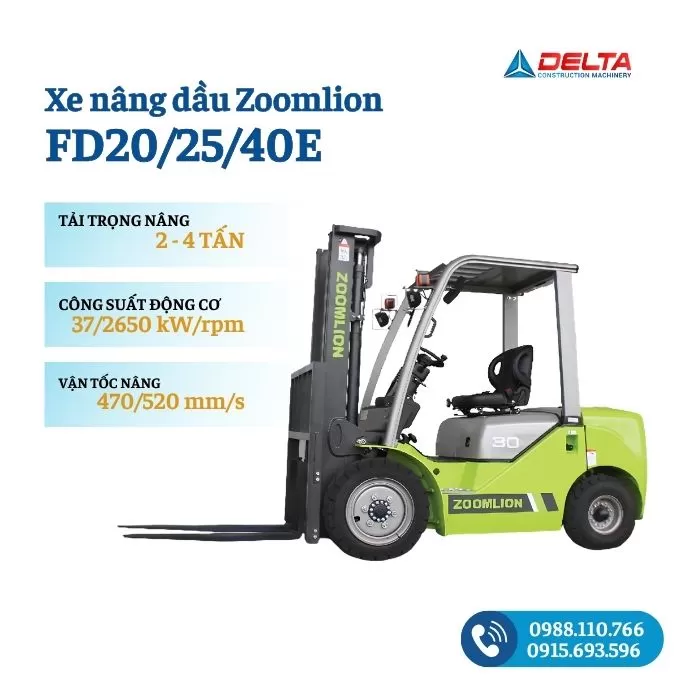 Xe nâng dầu FD20/25/40E