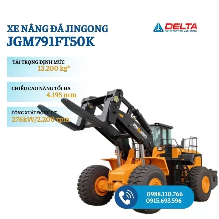Xe nâng đá JINGONG JGM791FT50K
