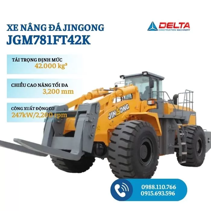 Xe nâng đá JINGONG JGM781FT42K