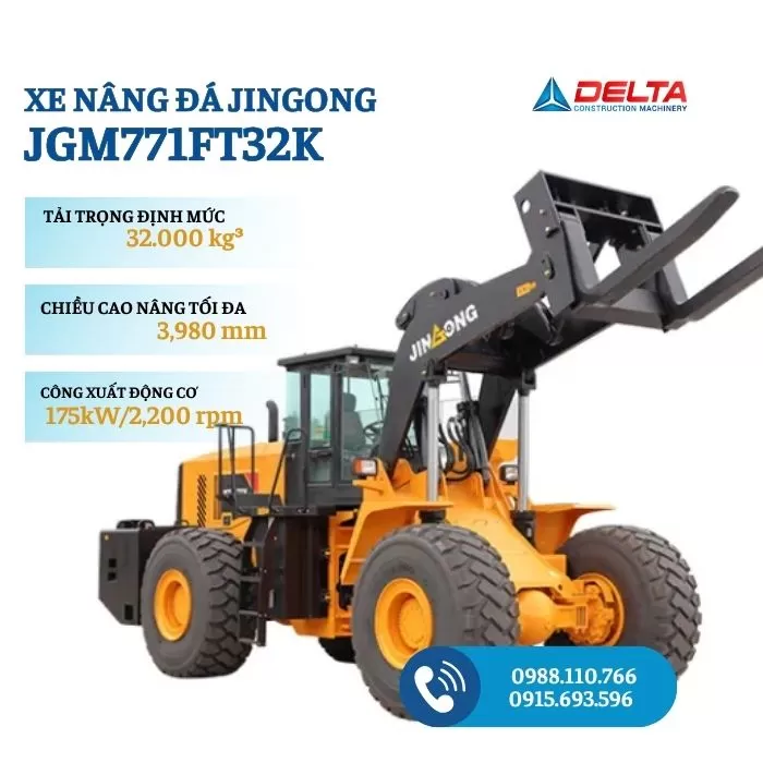 Xe nâng đá JINGONG JGM771FT32K
