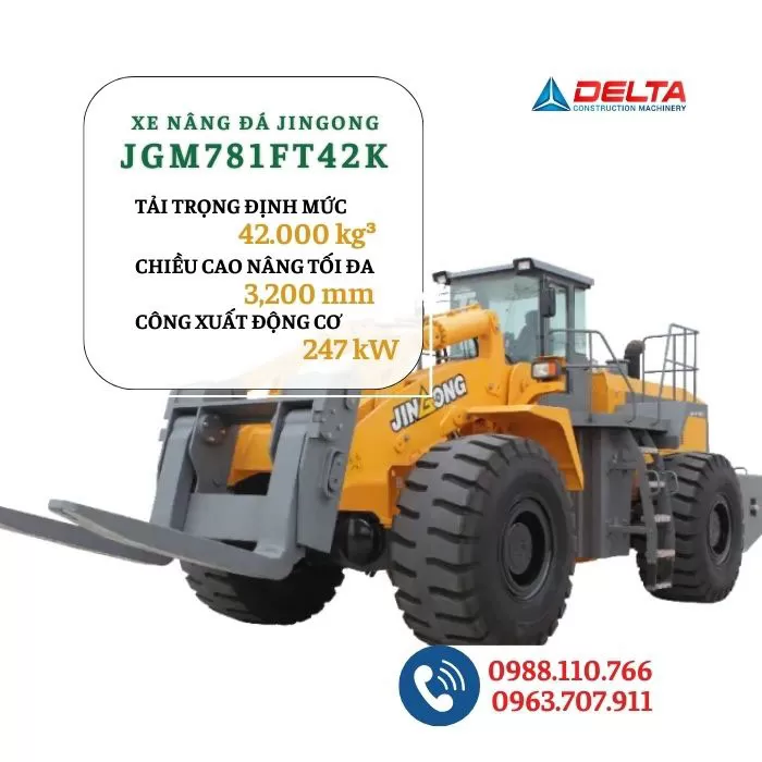Xe nâng đá JINGONG JGM781FT42K