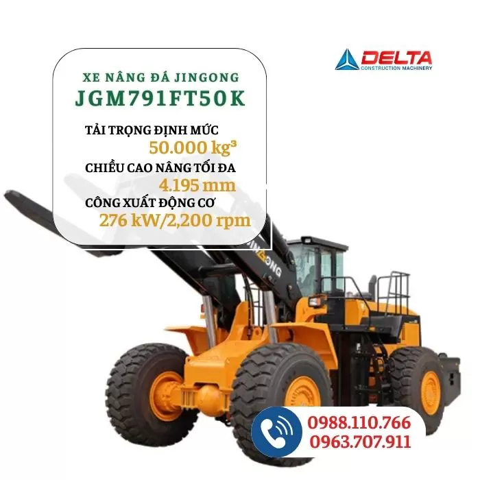 Xe nâng đá JINGONG JGM791FT50K