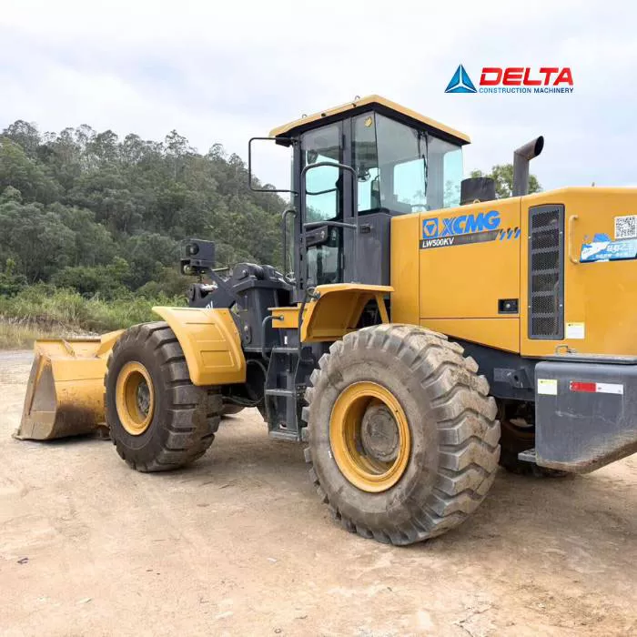 Máy xúc lật bánh lốp XCMG LW500KV cũ