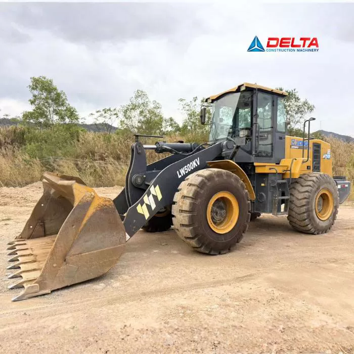 Máy xúc lật bánh lốp XCMG LW500KV cũ